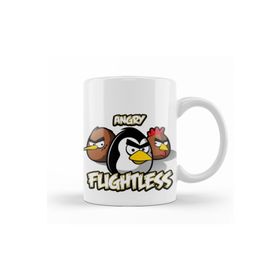 Baskı Dükkanı KB9938 Angry Birds Angry Flightless Porselen Kupa Bardak