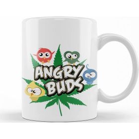 Baskı Dükkanı KB9939 Angry Birds Angry Buds Porselen Kupa Bardak
