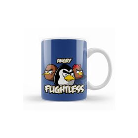 Baskı Dükkanı KB9940 Angry Birds Angry Flightless Porselen Kupa Bardak