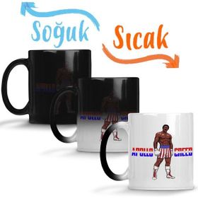 Baskı Dükkanı KB9949 Apollo Creed Porselen Kupa Bardak