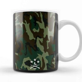 Baskı Dükkanı KB9959 Army Porselen Kupa Bardak