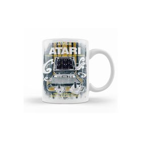 Baskı Dükkanı KB9971 Atari Lover Game Over Porselen Kupa Bardak