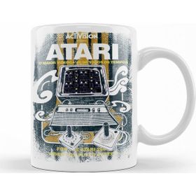 Baskı Dükkanı KB9971 Atari Lover Game Over Porselen Kupa Bardak