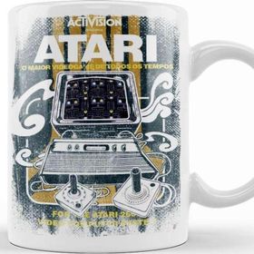 Baskı Dükkanı KB9971 Atari Lover Game Over Porselen Kupa Bardak