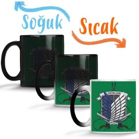 Baskı Dükkanı KB9983 Attack On Titan Scoutıng Legıon Porselen Kupa Bardak