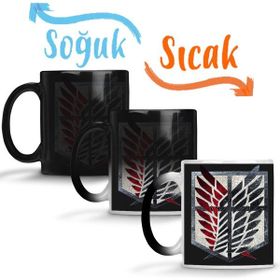 Baskı Dükkanı KB9983 Attack On Titan Scoutıng Legıon Porselen Kupa Bardak