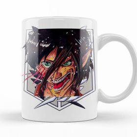 Baskı Dükkanı KB9993 Attack On Titan Arin Attack On Titan Porselen Kupa Bardak