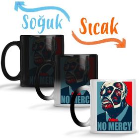 Baskı Dükkanı KB9997 Attack On Titan Colossal Titan For President Porselen Kupa Bardak