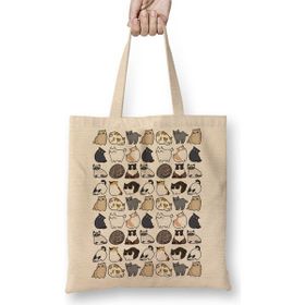 Baskı Dükkanı Kediler Cats Cats Cats Graphic 01 Bez Çanta