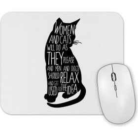 Baskı Dükkanı Kediler Cats Cats Cats Graphic Mouse Pad