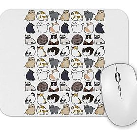 Baskı Dükkanı Kediler Cats Cats Cats Graphic Mouse Pad