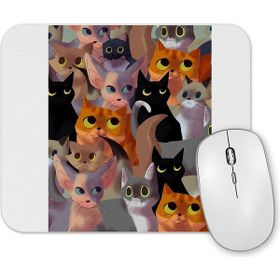 Baskı Dükkanı Kediler Lotsa Cats Mouse Pad