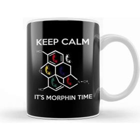Baskı Dükkanı Keep Calm And Its Morphin Time Power Rangers Porselen Beyaz Kupa Bardak