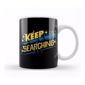 Baskı Dükkanı Keep Searching Cute Science Telescope Astronomy Kupa