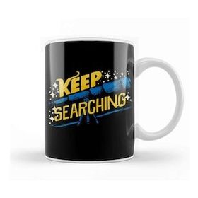 Baskı Dükkanı Keep Searching Cute Science Telescope Astronomy Kupa