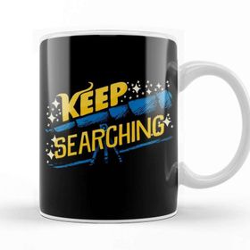 Baskı Dükkanı Keep Searching Cute Science Telescope Astronomy Kupa