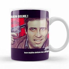 Baskı Dükkanı Kemal Sunal Bombacı Mülayim Porselen Kupa