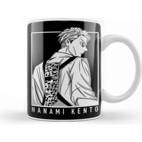 Baskı Dükkanı Kento Nanami Black Panel Kupa