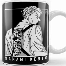 Baskı Dükkanı Kento Nanami Black Panel Kupa