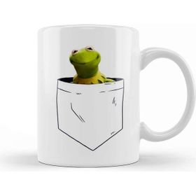 Baskı Dükkanı Kermit Breastpocket Kupa
