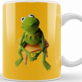Baskı Dükkanı Kermit Disappointment Kupa