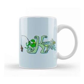 Baskı Dükkanı Kermit The Frog 02 Porselen Beyaz Kupa Bardak
