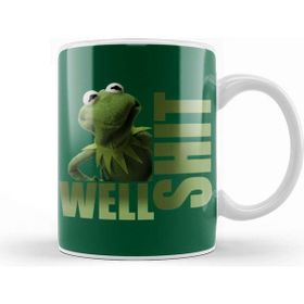 Baskı Dükkanı Kermit Well Shit Kupa