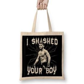 Baskı Dükkanı Khabib Nurmagomedov I Smashed Your Boy Bez Çanta