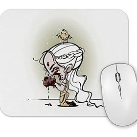 Baskı Dükkanı Khaleesi Eat Heart Mouse Pad