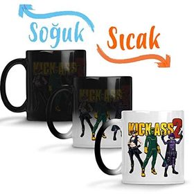 Baskı Dükkanı Kick 03 Sihirli Porselen Kupa