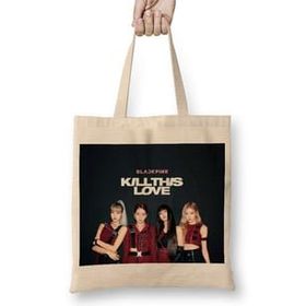 Baskı Dükkanı Kill This Love Blackpink Bez Çanta