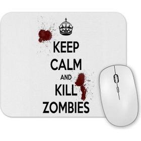 Baskı Dükkanı Kill Zombies Twd Mouse Pad