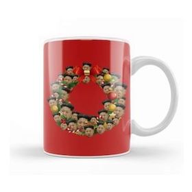 Baskı Dükkanı Kim Jong Un Multiface Christmas Wreath Kupa