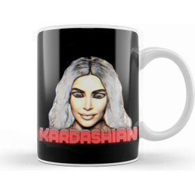 Baskı Dükkanı Kim Kardashian Porselen Beyaz Kupa Bardak