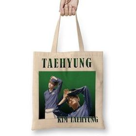 Baskı Dükkanı Kim Seokjin Vintage Bts Bez Çanta