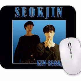 Baskı Dükkanı Kim Seokjin Vintage Bts Mouse Pad