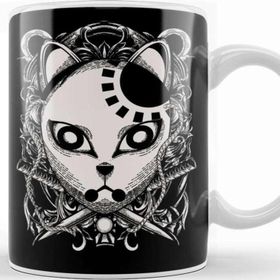 Baskı Dükkanı Kimetsu No Yaiba Demon Slayer Engraving Demon Slayer Mask Kupa