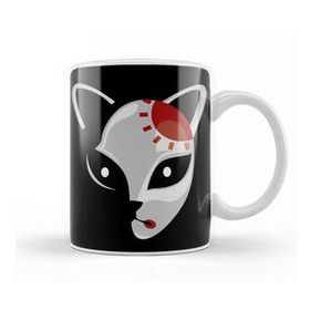 Baskı Dükkanı Kimetsu No Yaiba Mask Of Sun Breathing User Kupa