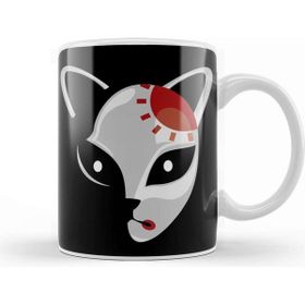 Baskı Dükkanı Kimetsu No Yaiba Mask Of Sun Breathing User Kupa