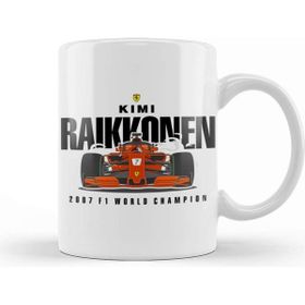 Baskı Dükkanı Kimi Raikkonen 2007 World Champion Kupa