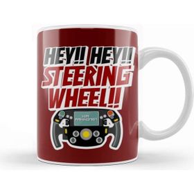 Baskı Dükkanı Kimi Raikkonen - Steering Wheel Kupa