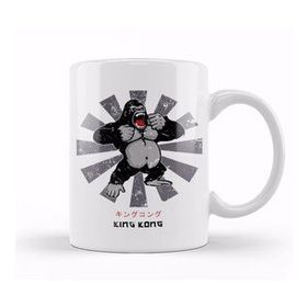 Baskı Dükkanı King Kong Retro Japanese Kupa