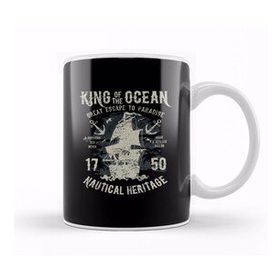 Baskı Dükkanı King Of The Ocean Sailing Kupa