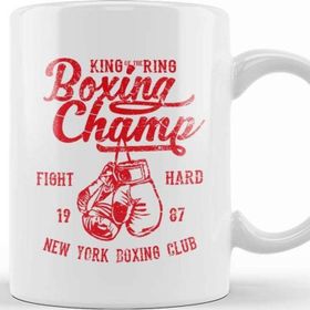 Baskı Dükkanı King Of The Ring Boxing Champ Kupa