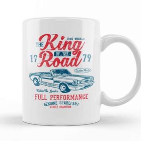 Baskı Dükkanı King Of The Road Convertible Kupa