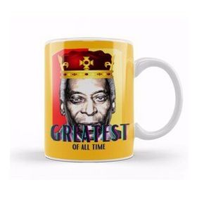 Baskı Dükkanı King Pelé 10 Greatest Of All Time Kupa