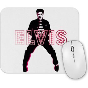 Baskı Dükkanı King Pop Art Elvis Mouse Pad