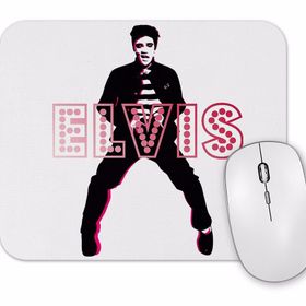Baskı Dükkanı King Pop Art Elvis Mouse Pad
