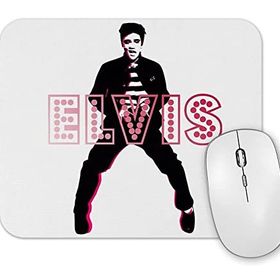 Baskı Dükkanı King Pop Art Elvis Mouse Pad