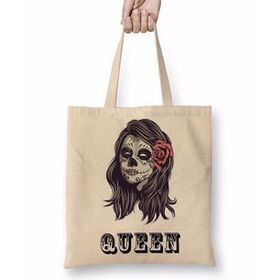 Baskı Dükkanı King Queen Bez Çanta